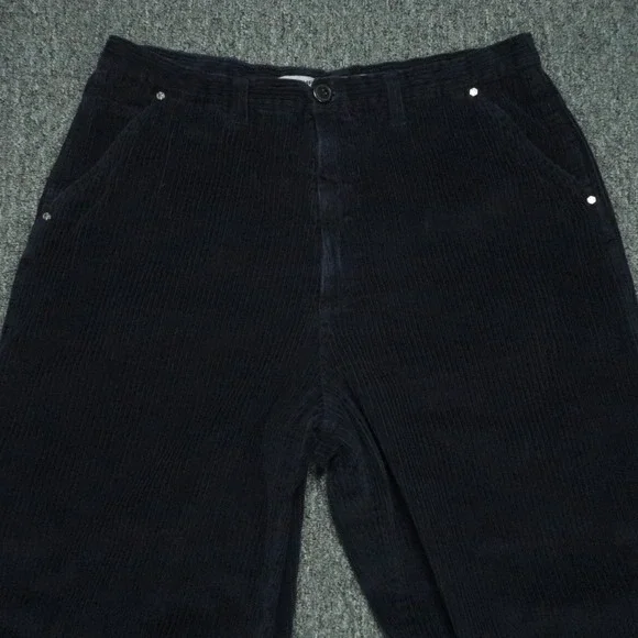 VINTAGE Southpole Pants Mens 36x32 Blue Corduroy Baggy Carpenter Trouser Y2K